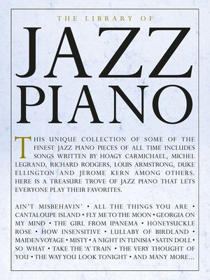 cover image of The Library of Jazz Piano